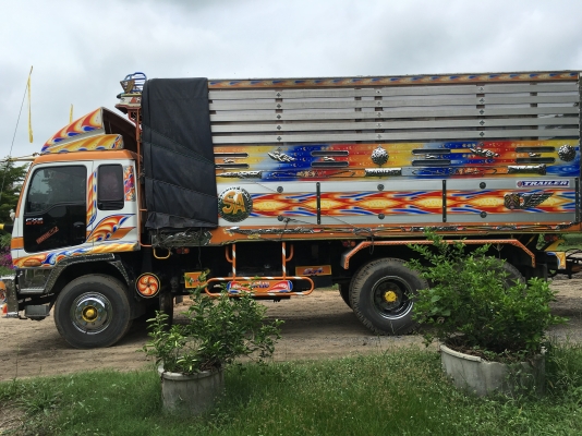 พ่วง 18 ล้อ ISUZU คัตซีจัมโบ้ เครื่อง 230 แรง กระบะมิเนียม - ดั้ม อู่ เอสเอ เทรนเลอร์ แม่ปี46 - ลูกปี 56 สภาพสวย 1.65 ล้านต่อรอง