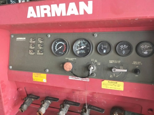 PDS390SD - ปั๊มลม Airman Dry air Type year 2011 เครื่องยนต์ Isuzu by OEK