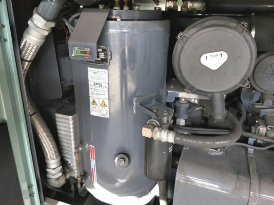 PDS390SD - ปั๊มลม Airman Dry air Type year 2011 เครื่องยนต์ Isuzu by OEK