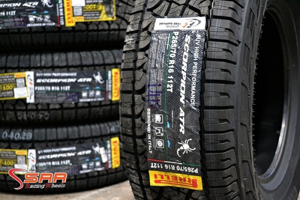 PIRELLI SCORPION ATR 265/70R16 เส้นละ 4,900 บาท PIRELLI SCORPION ATR 265/70R16 เส้นละ 4,900 บาท