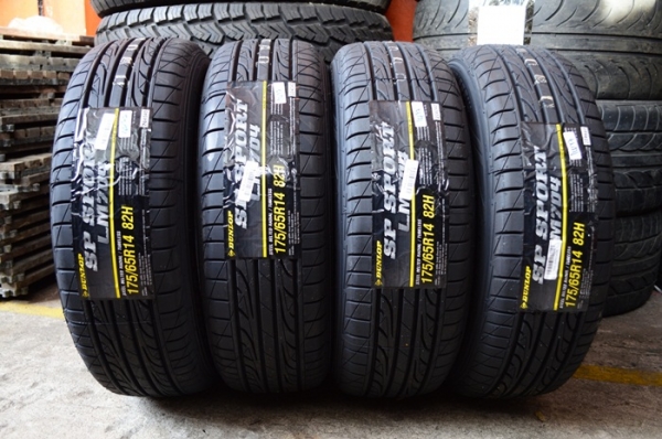 DUNLOP LM704 175/65R14 ปี17 เส้นละ 1,650 บาท