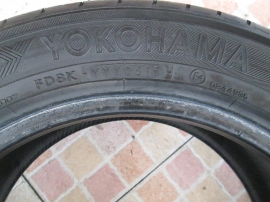 ขายยางเทพ 205-55-16 YOKOHAMA DB (JAPAN) ปี15 งามๆ 1คู่