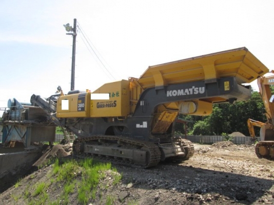 Komatsu Mobile Crusher BR380JG-1 ปี 2004 จากญี่ปุ่น Komatsu Mobile Crusher BR380JG-1 ปี 2004 จากญี่ปุ่น
