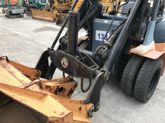 รถตัก Toyota บุ้งกี๋ 0.5 คิว รุ่น 5FGL10 ใช้งาน 900 ชม. แท้ ๆ เครื่องเบนซิน ล้อคู่หน้า