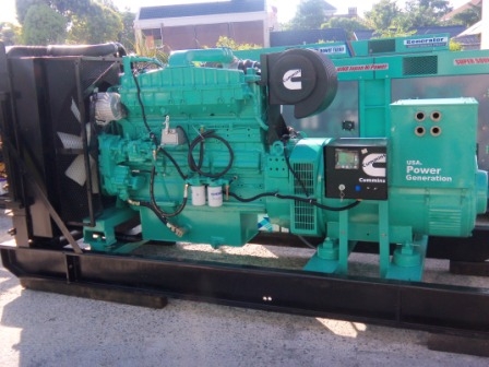 CUMMINS 350KVA. POWER BY USA. รับประกัน 1 ปีพร้อมอะไหล่