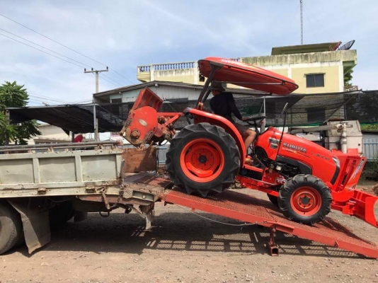 รถเข้าใหม่#ปัญญาแทรคเตอร์..จัดมาให้ครับ ด่วน 295,000 บาท.คูโบต้าL3608 ใบมีดคานล่างFD163 พร้อม ผานพรวน6&times;22CMT สภาพพร้อมใช้