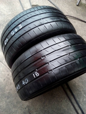 245/40R18 CONTINENTAL CONTACK CT5 ปี15 มี 2 เส้น tel. 081-427-3941