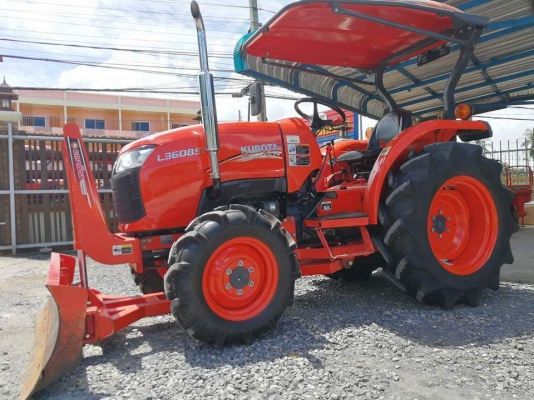 คูโบต้า L3608SP 4 WD  รถเกรด A ใบมีดตราช้าง ผานหลัง ทำงาน 350 ชั่วโมง