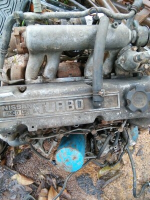 ขายเครื่องยนต์ nissan LD20turbo