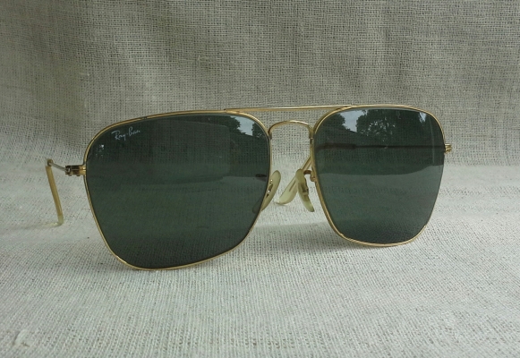 แว่นตาอเมริกันวินเทจ  กองเกวียนคาราวานอันเกรียงไกรแห่งทศวรรษ 1980s  Vintage B&amp;L RAY-BAN CARAVAN USA  ตัวแท้! จริงใจ-ไม่จิงโจ้!