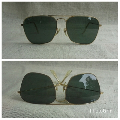 แว่นตาอเมริกันวินเทจ  กองเกวียนคาราวานอันเกรียงไกรแห่งทศวรรษ 1980s  Vintage B&amp;L RAY-BAN CARAVAN USA  ตัวแท้! จริงใจ-ไม่จิงโจ้!