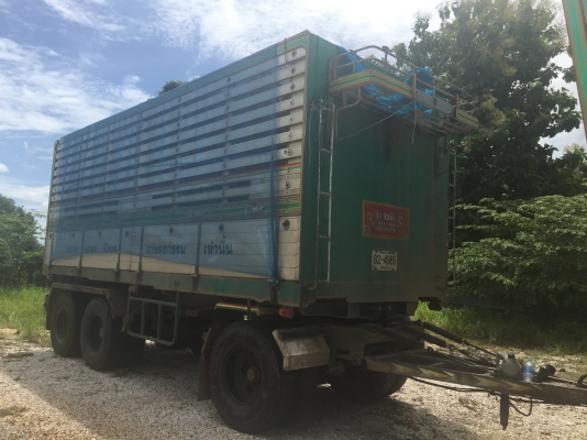 ขายรถบรรทุก  10 ล้อ 2 เพลา พ่วงแม่ลูก ดั้ม มี 2 พ่วง