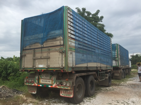ขายรถบรรทุก  10 ล้อ 2 เพลา พ่วงแม่ลูก ดั้ม มี 2 พ่วง