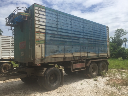 ขายรถบรรทุก  10 ล้อ 2 เพลา พ่วงแม่ลูก ดั้ม มี 2 พ่วง