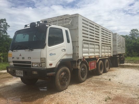 ขายรถบรรทุก  10 ล้อ 2 เพลา พ่วงแม่ลูก ดั้ม มี 2 พ่วง