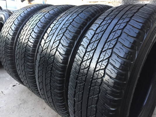 ยาง Dunlop 265-65-17 ปี 15 ครบชุด 4 เส้น 5000 สภาพสวยๆไม่มีปะไม่บวมไม่กินข้าง ดอกยางเหลือเยอะเอาไปวิ