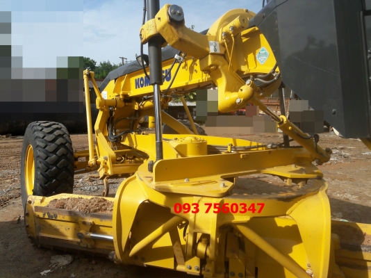 ขายดาวน์ รถเกรดเดอร์ KOMATSU GD655-5 ซีเรียล 559XX =1,976 ชม.