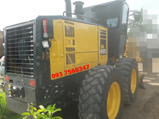 ขายดาวน์ รถเกรดเดอร์ KOMATSU GD655-5 ซีเรียล 559XX =1,976 ชม.