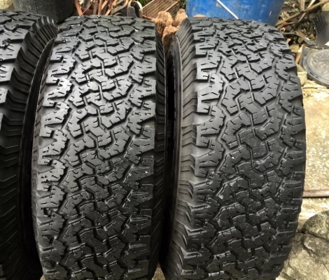 ล้อLenso หยดน้ำ16x9 ยางBF All-Terrain 265/70/16 ล้อLenso หยดน้ำ16x9 ยางBF All-Terrain 265/70/16