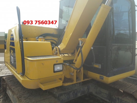 ขายดาวน์ รถแบคโฮ KOMATSU PC70-8=503 ชม. ขายดาวน์ รถแบคโฮ KOMATSU PC70-8=503 ชม.