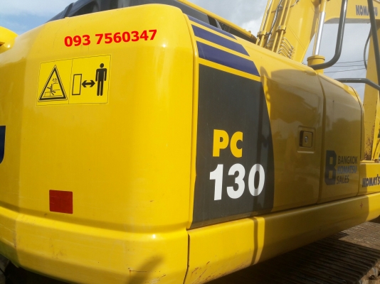 ขายดาวน์ รถแบคโฮ KOMATSU PC130-8=1,048 ชม.