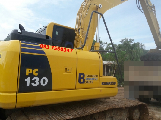ขายดาวน์ รถแบคโฮบูมยาว 12 ม. KOMATSU PC130-8 SLF =319 ชม.