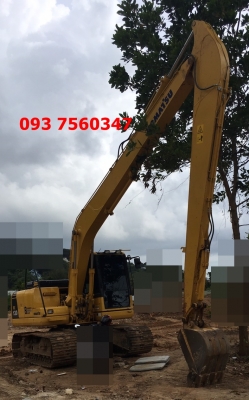 ขายดาวน์ รถแบคโฮบูมยาว 12 ม. KOMATSU PC130-8 SLF =319 ชม.
