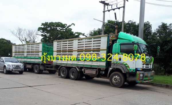 Isuzu 360 แรง ปลายปี 56 กระบะไม่ดัมพ์อู่ศิริทัตร์ ลูก 3 เพลาแท้ยาว 7 เมตร ยางใหม่ แอร์พร้อม สวยเดิมพร้อมใช้งาน #ยังไม่ได้ล้าง