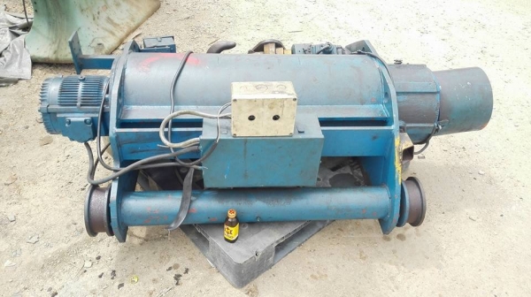 รอกสลิงญี่ปุ่น MEIDENSHA 5000 kg(5ตัน) วิ่งบน 4 ทิศทาง ไฟ 380V ของสวยพร้อมใช้ รอกสลิงญี่ปุ่น MEIDENSHA 5000 kg(5ตัน) วิ่งบน 4 ทิศทาง ไฟ 380V ของสวยพร้อมใช้