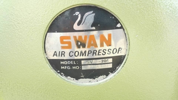 ** SOLD ** ปั้มลมสวอน SWAN 5 HP 260 L ไฟ 380V พร้อมใช้ ** SOLD ** ปั้มลมสวอน SWAN 5 HP 260 L ไฟ 380V พร้อมใช้