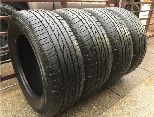 ยาง Falken 265 60 18 ปลายปี15 ดอกเต็ม เนื้อนิ่มๆ ใช้ยาว ราคาไม่แพง