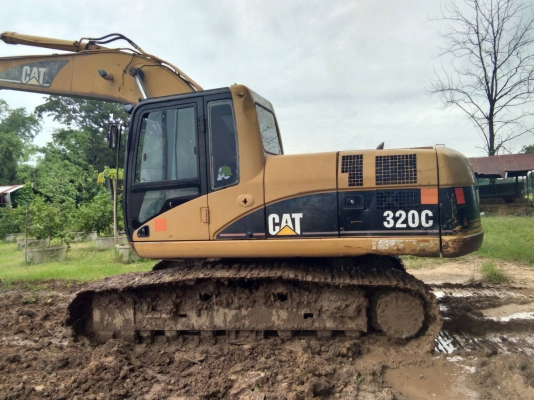 ขายด่วน แม็คโคร CAT 320C สภาพสวนพร้อมใช้งาน เครื่องปั้มดี ไฟฟ้าครบ เอวแน่น ช่วงล่างสวย รถพร้อมใช้งาน เอกสารเล่มทะเบียน สนใจโทรสอบถาม 093-0764943  088-3223272 k ตั้ม