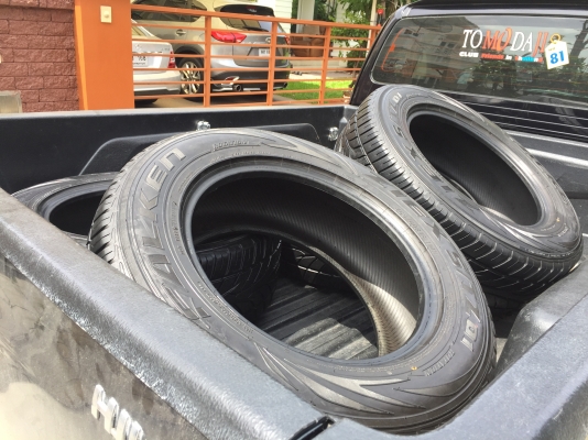 ยาง Falken 265 60 18 ปลายปี13 ดอกเต็ม ใช้ยาว ราคาไม่แพง