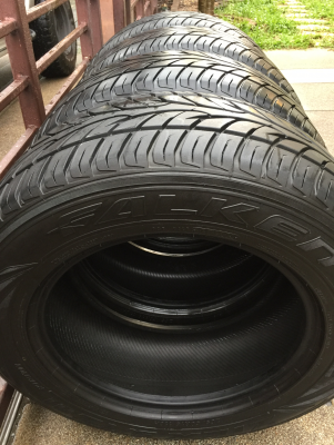 ยาง Falken 265 60 18 ปลายปี13 ดอกเต็ม ใช้ยาว ราคาไม่แพง
