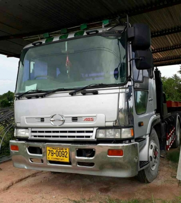 ขาย 980,000บ.หัวลาก ฮีโน่ เปอร์เฟียร์ FR1KZD K13C 335HP 2เพา พร้อม.หาง.พื้นเรียบ 3คาน ยาว12ม.รถสวยๆส