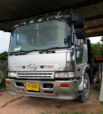 ขาย 980,000บ.หัวลาก ฮีโน่ เปอร์เฟียร์ FR1KZD K13C 335HP 2เพา พร้อม.หาง.พื้นเรียบ 3คาน ยาว12ม.รถสวยๆส