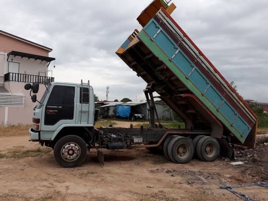 Isuzu FXZ 240 R 2 เพลา ปี 38 นางฟ้าแท้ เครื่องโบ รถสวยพร้อมใช้ ทะเบียนพร้อม