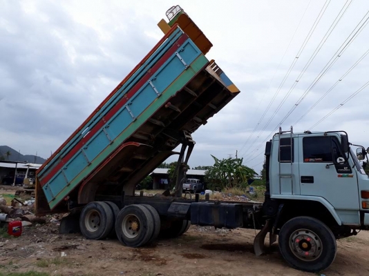 Isuzu FXZ 240 R 2 เพลา ปี 38 นางฟ้าแท้ เครื่องโบ รถสวยพร้อมใช้ ทะเบียนพร้อม