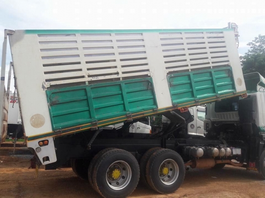 Isuzu 360 แรง ปี 55 ดัมพ์คอกเกษตร มีระบบลากพ่วง สวยเดิมพร้อมใช้งาน