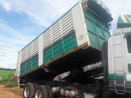 Isuzu 360 แรง ปี 55 ดัมพ์คอกเกษตร มีระบบลากพ่วง สวยเดิมพร้อมใช้งาน