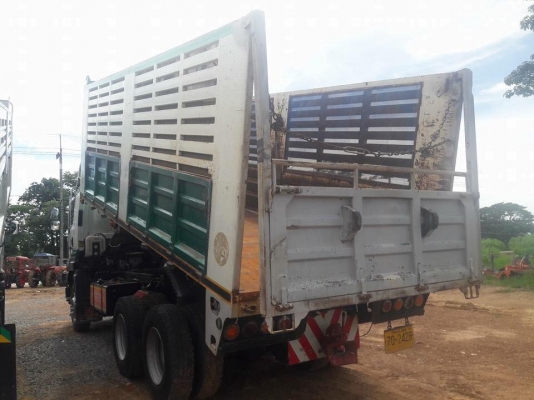 Isuzu 360 แรง ปี 55 ดัมพ์คอกเกษตร มีระบบลากพ่วง สวยเดิมพร้อมใช้งาน