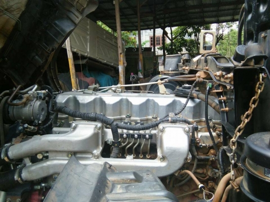 Hino เครื่อง 380 แรง ปี 56 กระบะดัมพ์สามมิตร จะเอาแม่เดี่ยวหรือพ่วงได้หมดค่ะ