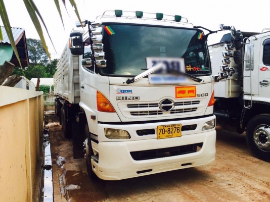 Hino mega 344 แรง ปี 53 ดัมพ์แม่ลูกสามเพลาแท้ สวยเดิมราคาไม่แพง