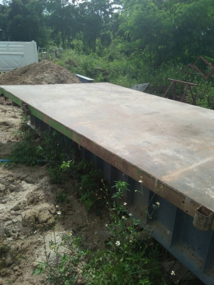 เครน TADANO แบบสามปลอก 2 ชัก ขนาด 5 ตัน แถมฟรีกระบะพื้นเรียบ ของรถสิบล้อ.