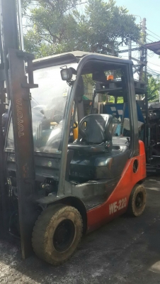+++ ขายโฟล์คลิฟท์  TOYOTA  8FD15  ขนาด  1.5  ตัน  เครื่องยนต์ดีเซล  เสา  3  เมตร  งาสไลด์ซ้าย + ขวา  เกียร์ออโตเมติค  ยางตันครับ