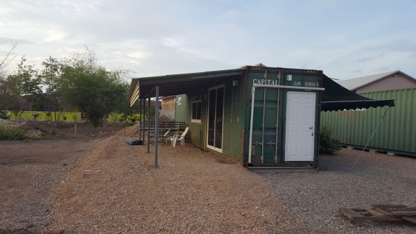 ขายตู้คอนเทนเนอร์ ตกแต่งแล้ว 40ฟุต HQ 2 ตู้