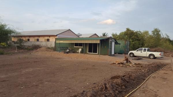 ขายตู้คอนเทนเนอร์ ตกแต่งแล้ว 40ฟุต HQ 2 ตู้