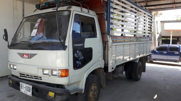 255000฿.6 ล้อ hino fc 2w 120 แรงม้า ล่องพร้อมคอก ไม้ ยาว 430 m ยาง 825 พวงมาลัยพาวเวอร์ ห้างโรงงานปี