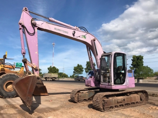 ขายรถแบคโฮ SUMITOMO SH135X-2 รถนอกนำเข้าจากญี่ปุ่น สภาพสวยพร้อมใช้ มีVDOการทำงานครับ