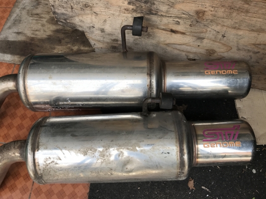 ท่อ SUBARU STI เก่าญี่ปุ่นเเท้สภาพดีใบละ